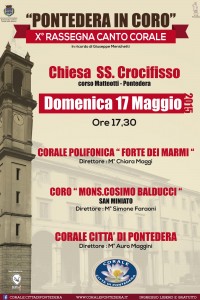 X RASSEGNA CANTO CORALE