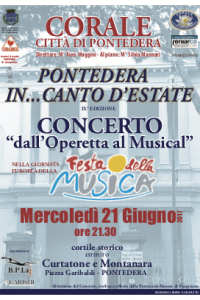IX Edizione PONTEDERA IN…CANTO D’ESTATE