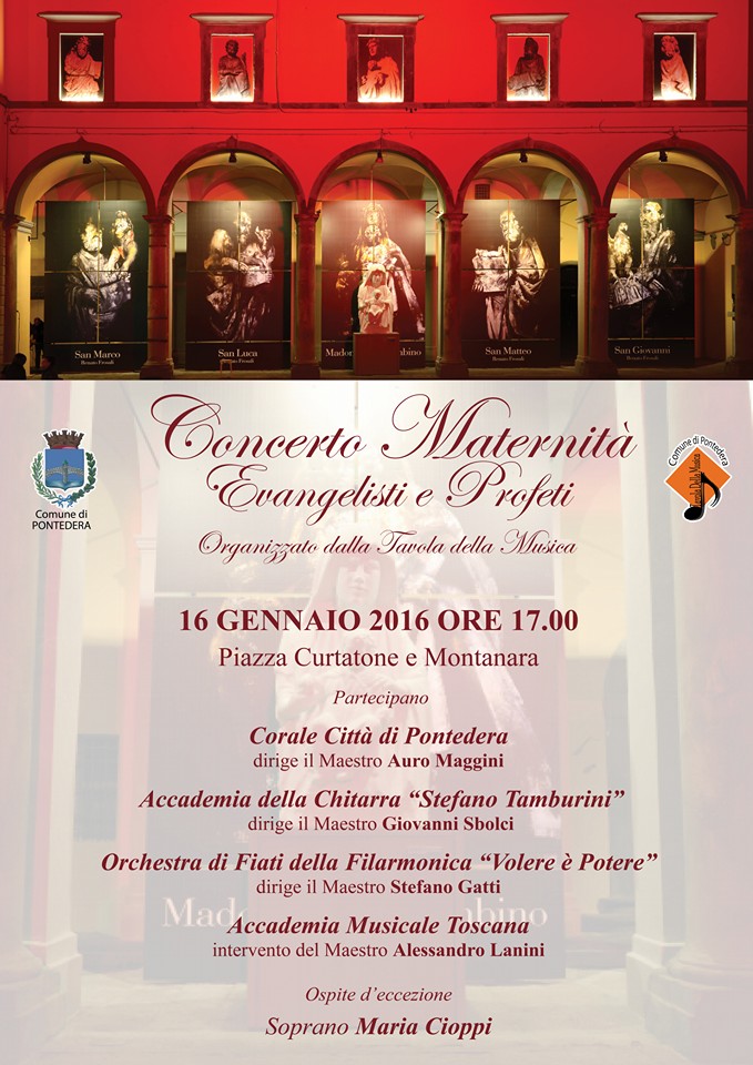 CONCERTO MATERNITA 16 GENNAIO 2016