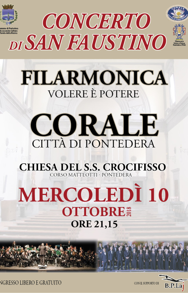 Concerto S. Faustino 10 ottobre 2018